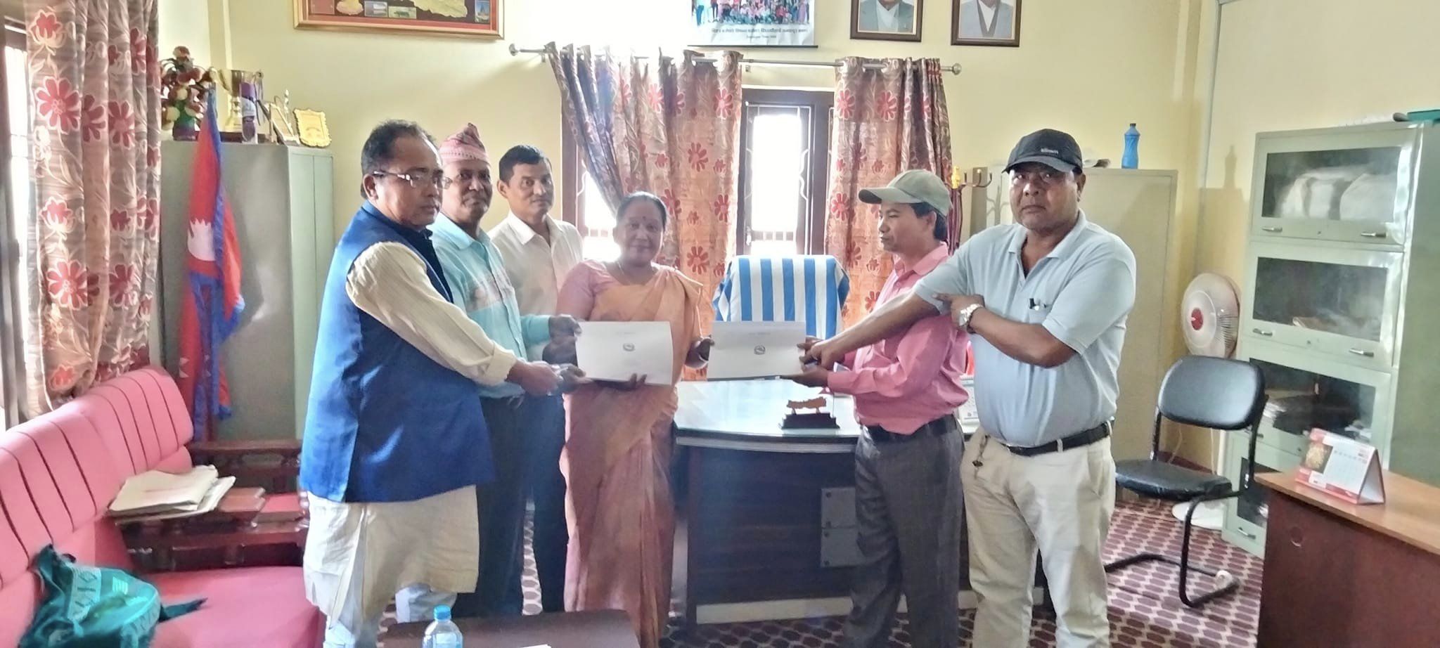 थारु भाषामा ग्रामथान गाउँपालिकाको पाठ्यक्रम तयार